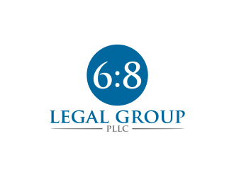 6:8 Legal Group, PLLC logo design by rief
