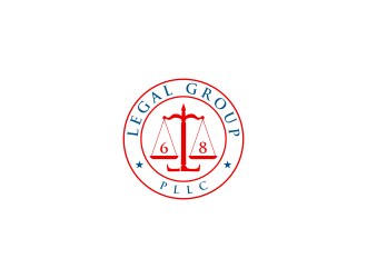 6:8 Legal Group, PLLC logo design by Shina
