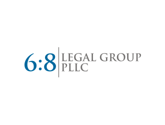 6:8 Legal Group, PLLC logo design by rief