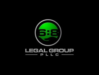 6:8 Legal Group, PLLC logo design by fortunato