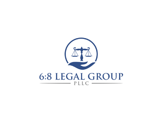 6:8 Legal Group, PLLC logo design by ndaru