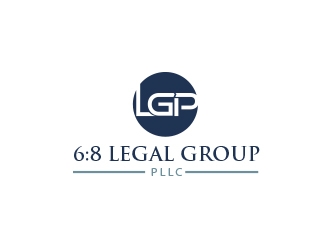 6:8 Legal Group, PLLC logo design by JackPayne