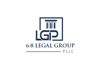 6:8 Legal Group, PLLC logo design by JackPayne