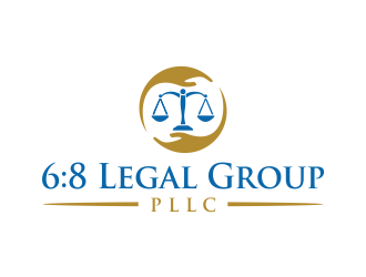 6:8 Legal Group, PLLC logo design by oke2angconcept