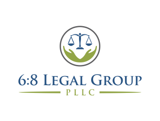 6:8 Legal Group, PLLC logo design by oke2angconcept