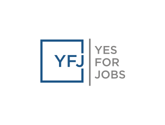 YES FOR JOBS logo design by aflah