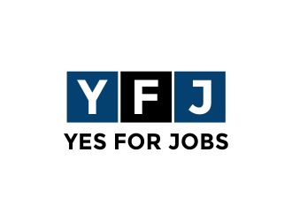 YES FOR JOBS logo design by Girly