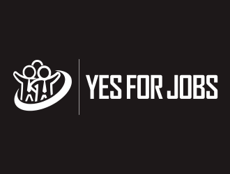 YES FOR JOBS logo design by YONK