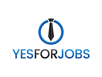 YES FOR JOBS logo design by lexipej