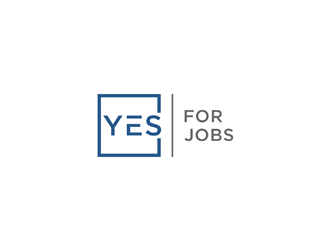 YES FOR JOBS logo design by ndaru