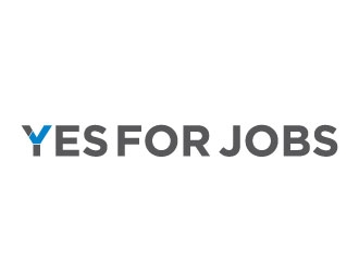 YES FOR JOBS logo design by riezra