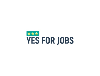 YES FOR JOBS logo design by kasperdz