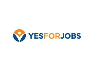 YES FOR JOBS logo design by Janee