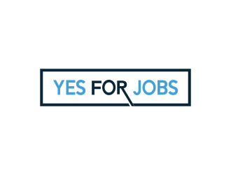YES FOR JOBS logo design by kopipanas