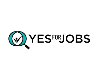 YES FOR JOBS logo design by Foxcody
