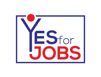 YES FOR JOBS logo design by dshineart