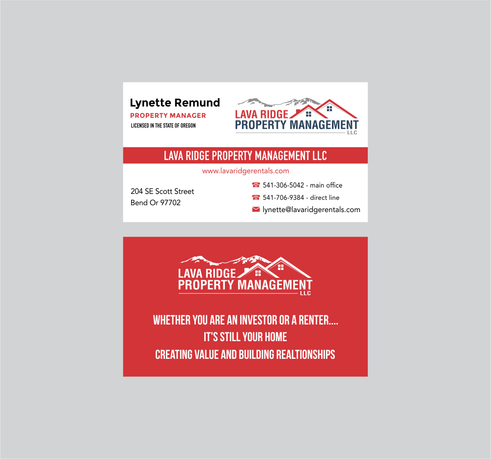 Lava Ridge Property Management LLC Digital Design 48hourslogo