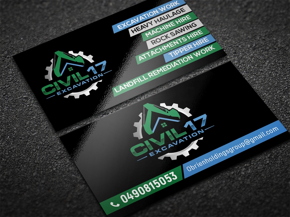 CIVIL 17 logo design by aamir