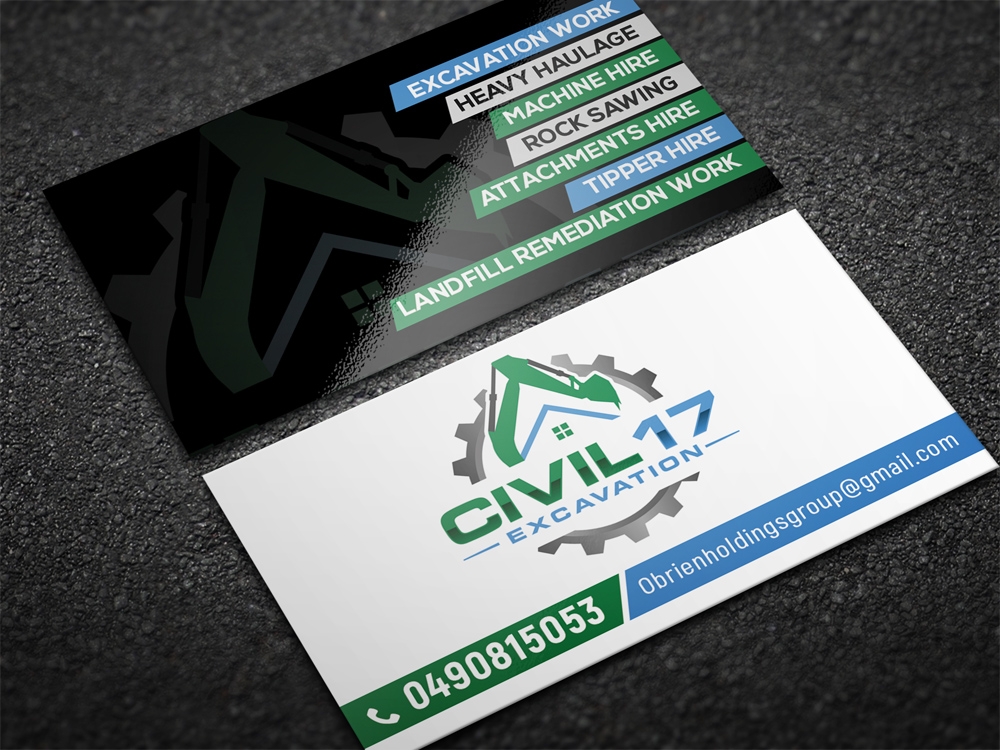 CIVIL 17 logo design by aamir
