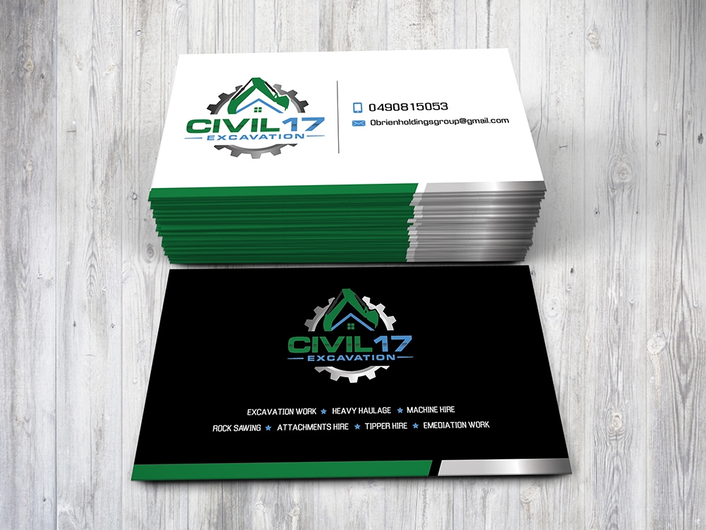 CIVIL 17 logo design by SmartDesigner