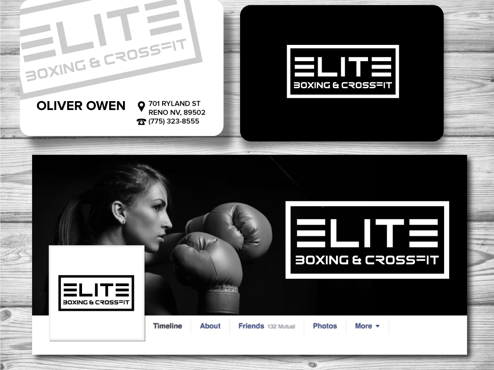 Elite Boxing & Crossfit logo design by jaize
