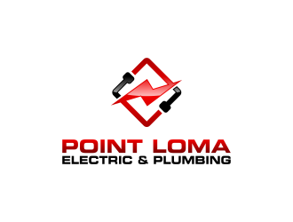 Point Loma Electric and Plumbing logo design by ubai popi