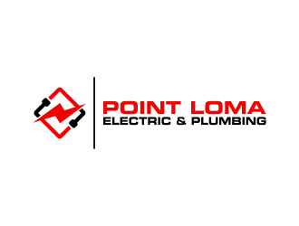 Point Loma Electric and Plumbing logo design by ubai popi