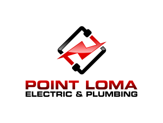 Point Loma Electric and Plumbing logo design by ubai popi