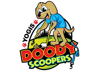 Yogis Doody Scoopers logo design by logoguy