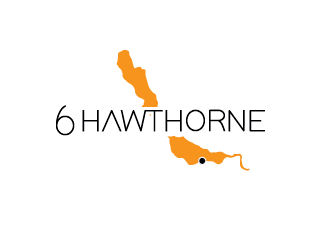 6 Hawthorne logo design by Rachel