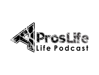 A Pros Life Podcast logo design by giphone