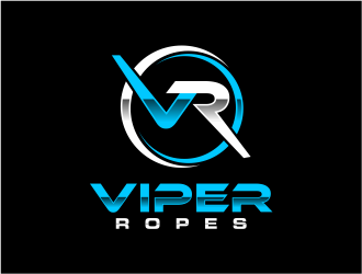 Viper Ropes logo design by mutafailan