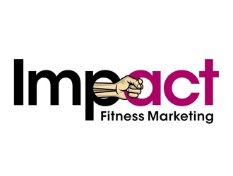 Impact Fitness Marketing logo design by CreativeMania