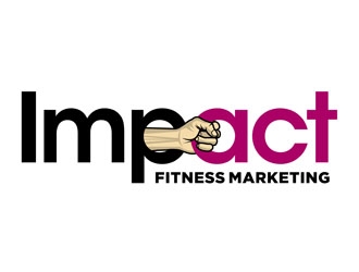 Impact Fitness Marketing logo design by CreativeMania