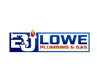 B. J. Lowe Plumbing & Gas logo design by jenyl