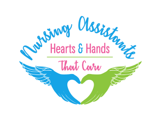 Nursing Assistants: Hearts & Hands That Care logo design by Sarathi99
