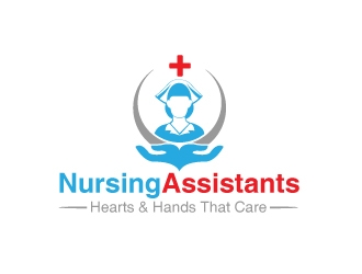 Nursing Assistants: Hearts & Hands That Care logo design by Suvendu