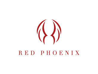 Red Phoenix logo design by logolady