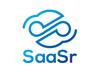 SaaSr logo design by logoguy