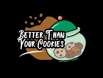 Better Than Your Cookies  logo design by mariko