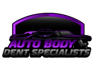AUTO BODY DENT SPECIALISTS logo design by romano