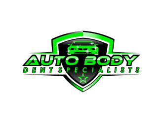 AUTO BODY DENT SPECIALISTS logo design by giphone