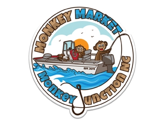 Monkey Market logo design by DreamLogoDesign