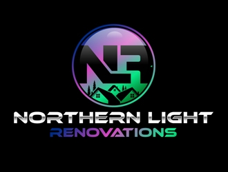 Northern Light Renovations logo design by DreamLogoDesign