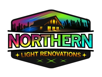 Northern Light Renovations logo design by DreamLogoDesign