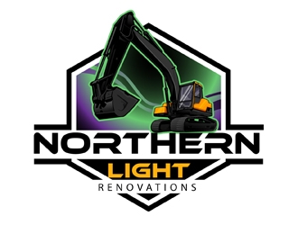 Northern Light Renovations logo design by DreamLogoDesign