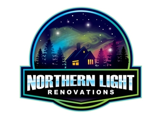 Northern Light Renovations logo design by logoguy
