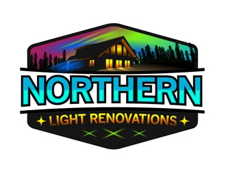Northern Light Renovations logo design by DreamLogoDesign