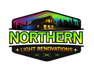 Northern Light Renovations logo design by DreamLogoDesign