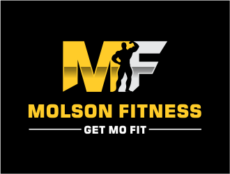 Molson Fitness Get MO Fit logo design by Girly